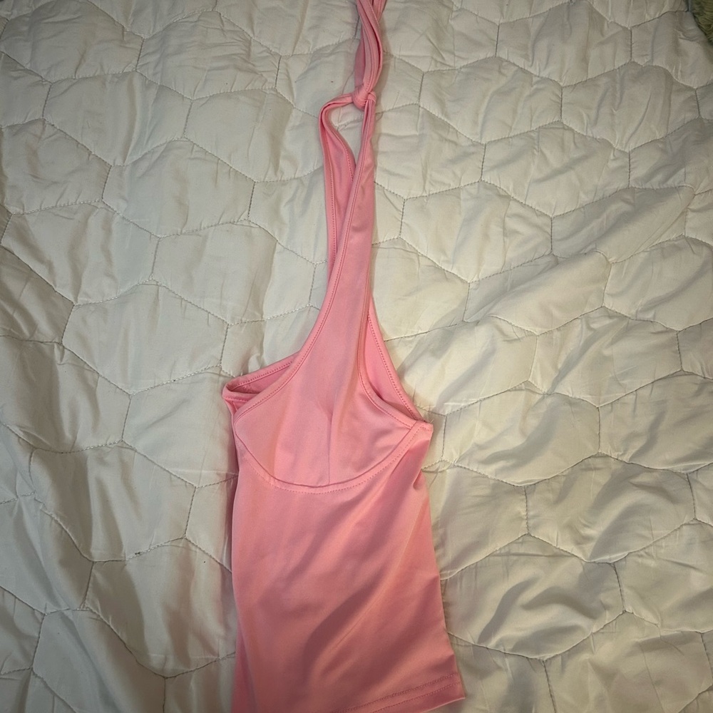 Pink Halter Top - Picture 2 of 2